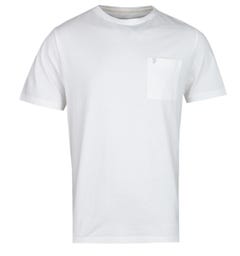 Farah Edwards Modern Fit Pocket T-Shirt - White