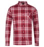 Pretty Green Large Red Check Long Sleeve Shirt